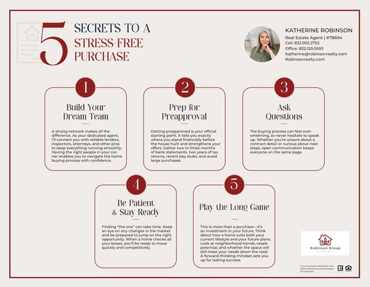 5 Secrets to a Stress Free Purchase