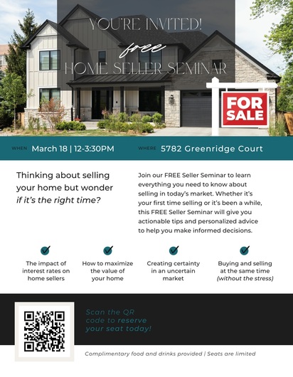 Seller Seminar Flyer