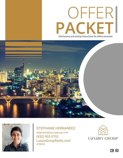 Offer Packet Cover Sheet