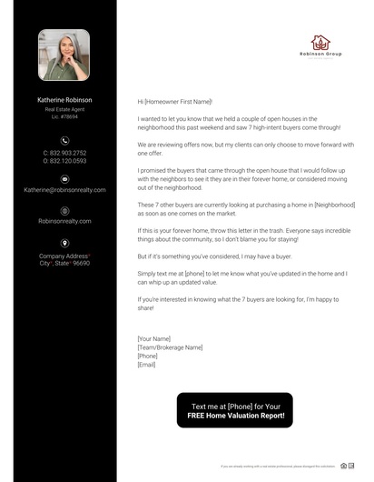 Listing Leads Open House Momentum L...