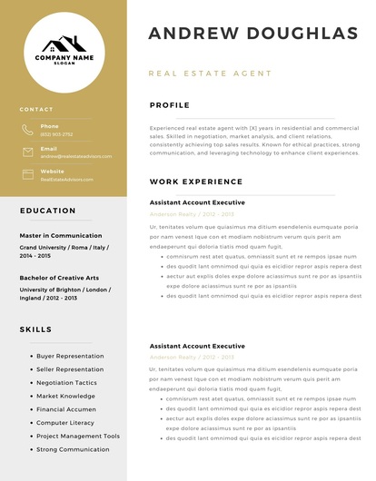 Agent Resume
