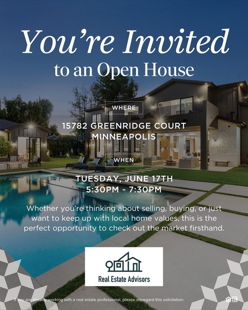 Open House Social Post