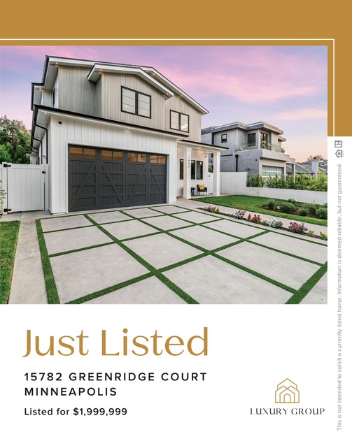 Just Listed Social Feed Post