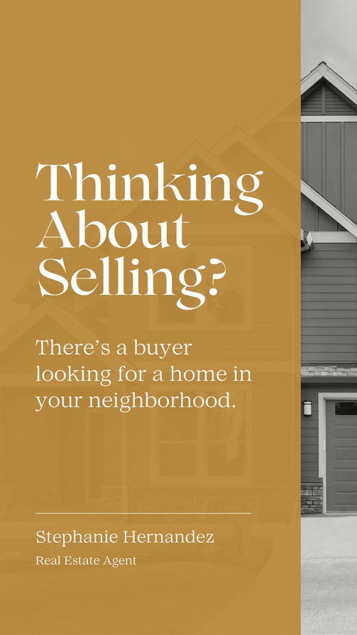 Thinking About Selling